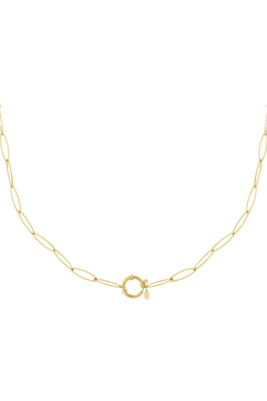 Gouden lus ketting