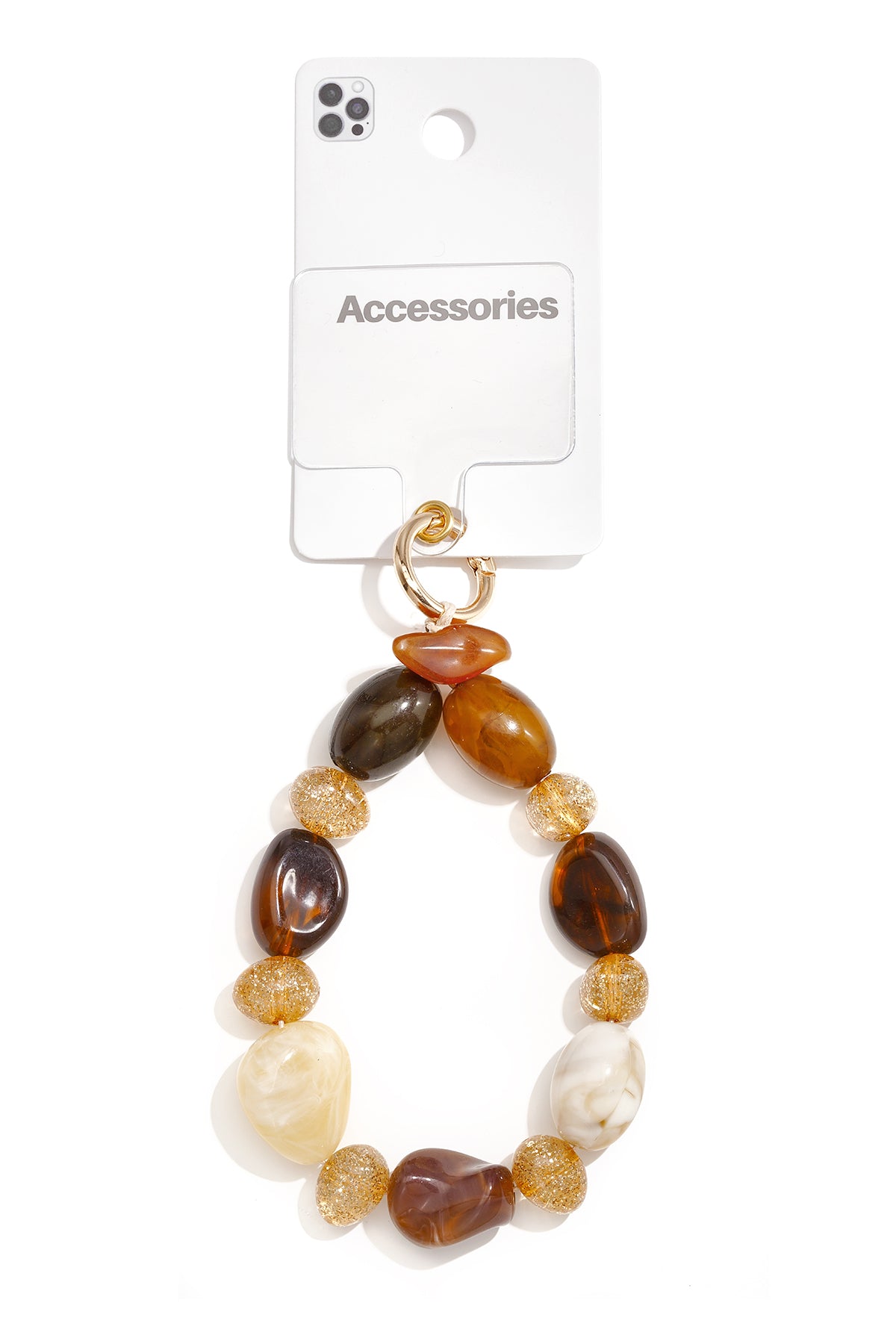 Telefoonketting met kralen, casual acryl, dagelijkse accessoires