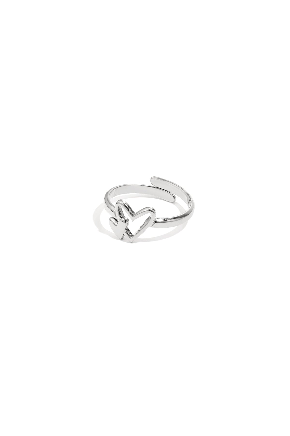 Ring met hartjes