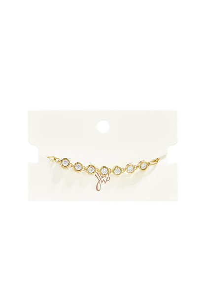 Bedelarmbanden van roestvrij staal, cirkelvormig, eenvoudig, Simple-serie, damessieraden