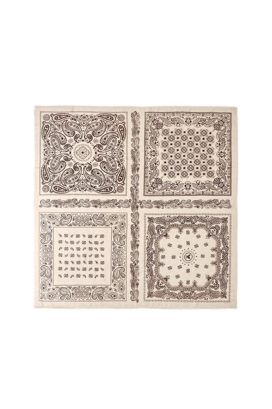 Wintersjaals met paisley-patroon, klassiek polyester, dagelijkse accessoires