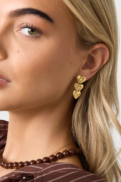 Dangle Oorbellen Hart Casual Dagelijks Eenvoudig Serie Dames sieraden