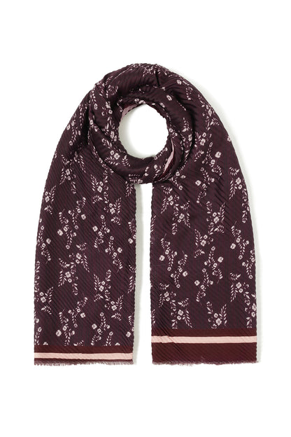 Zomersjaals met bloemenprint, eenvoudig, van polyester, ideaal voor dagelijks gebruik.