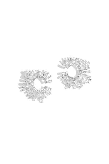 Koperen oorbellen Geometrisch Elegant Kerst Luxe Serie Dames sieraden