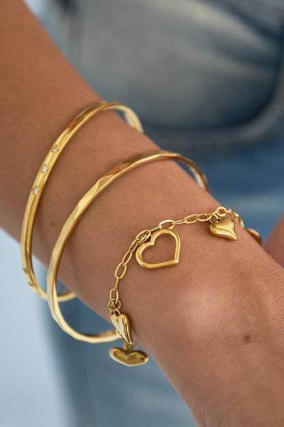 Eenvoudige hoekige armband