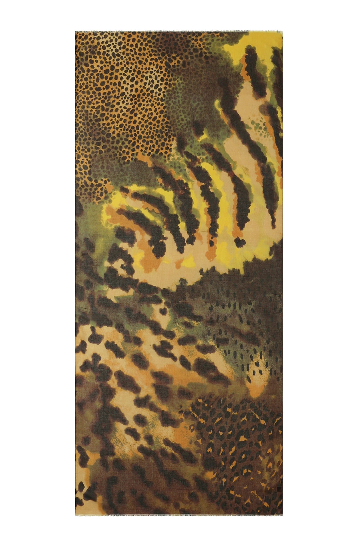 Zomersjaals met luipaardprint, eenvoudige polyester sjaals, dagelijkse accessoires