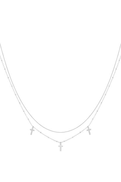   Gelaagde kettingen Kruis Casual Dagelijks Eenvoudig Serie Dames sieraden
