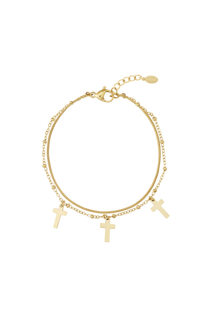   Charm Armbanden Kruis Casual Dagelijks Eenvoudig Serie Dames sieraden