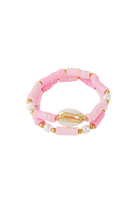 Bloesem schelp armband