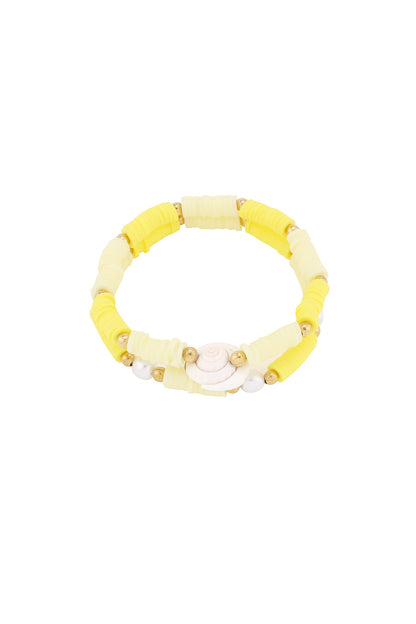 Dubbele schelp armband