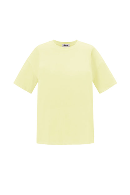 All-Fit Knitted Cotton T-Shirt in Vibrant Colors