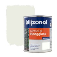 Wijzonol metaallak hoogglans (RAL9010) 750 ml